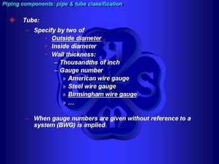 Piping - training course