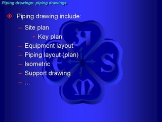 Piping - training course