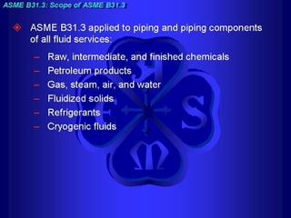Piping - training course