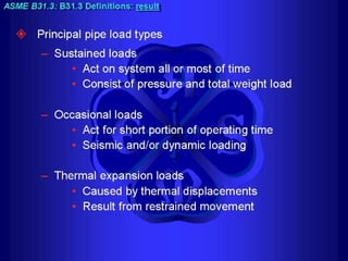 Piping - training course