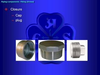 Piping - training course