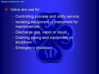 Piping - training course
