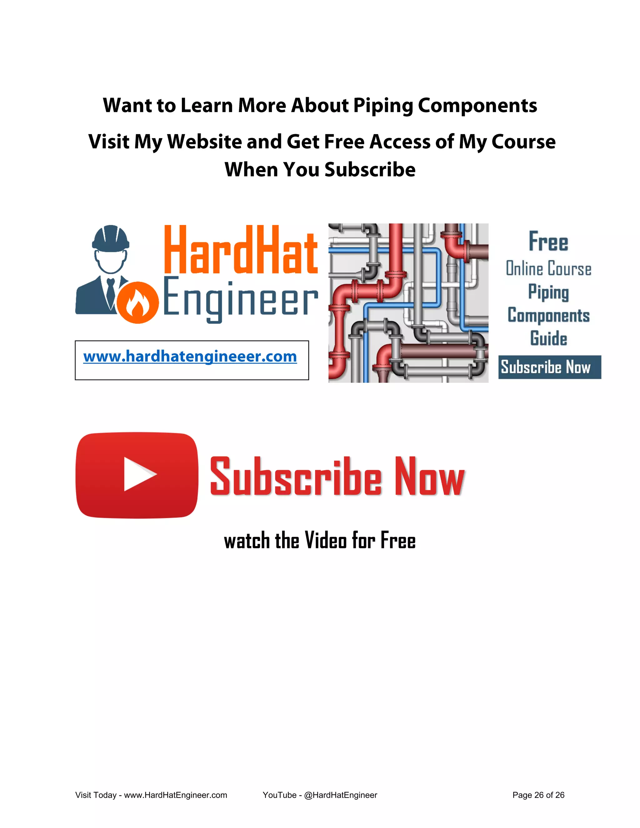 Piping Training.pdf Piping Components Handbook (Piping Training Material) for Oil & Gas ...