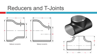 Reducers and T-Joints
 