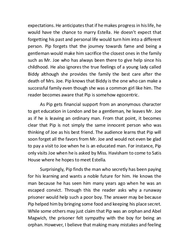 Essay Samples For High School Students Great Expectations Essay On Obedience also Academic Argument Essay A Critical Essay On Pips Great Expectations By Waleed Mustafa Essay My Favourite Place