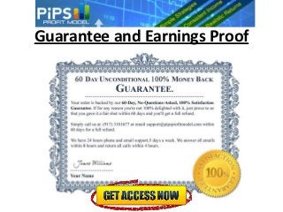 Guarantee and Earnings Proof
 