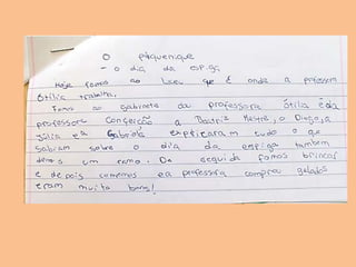 Piquenique dia da espiga