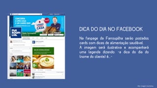 “
”
A dica do dia do (cliente) é...
Obs: Imagem ilustrativa.
 