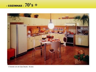 O Grande Livro de Casa Claudia : 35 anos
- COZINHAS - 70’s +
 