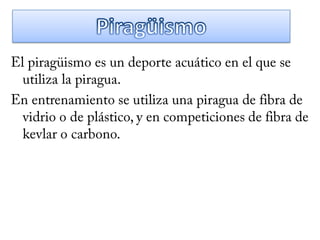 Api Rafua Piragua | PPT