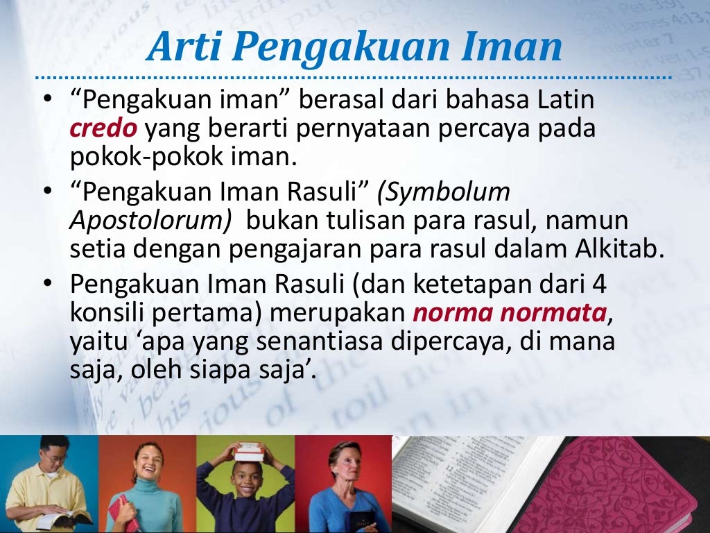 Aku Percaya Kepada Allah Bapa PIR Aku Percaya kepada Allah Bapa Yang Mahakuasa Khalik Langit & Bumi