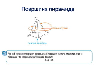 Ппвршина пирамиде

 