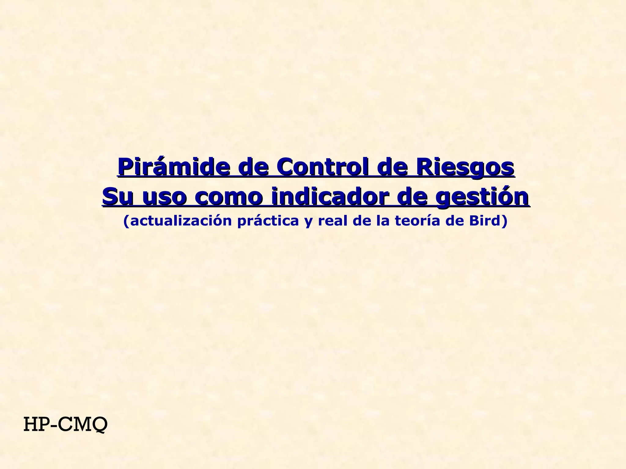 Piramide control | PPT