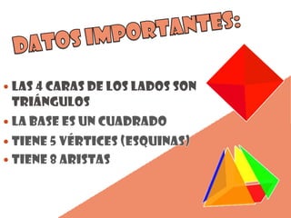 Pir amide cuadrangular 2 | PPTX | Geography | Science