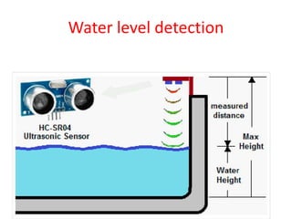Water level detection
 