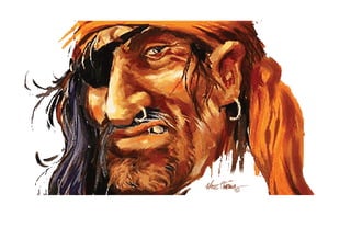 Pirate illustration