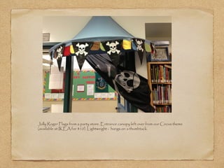 Pirate Theme Decoration in the Elementary Learning Commons Classroom | PPT