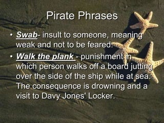 Pirate language | PPTX