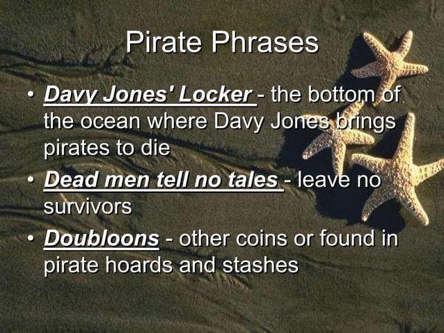 Pirate language | PPTX