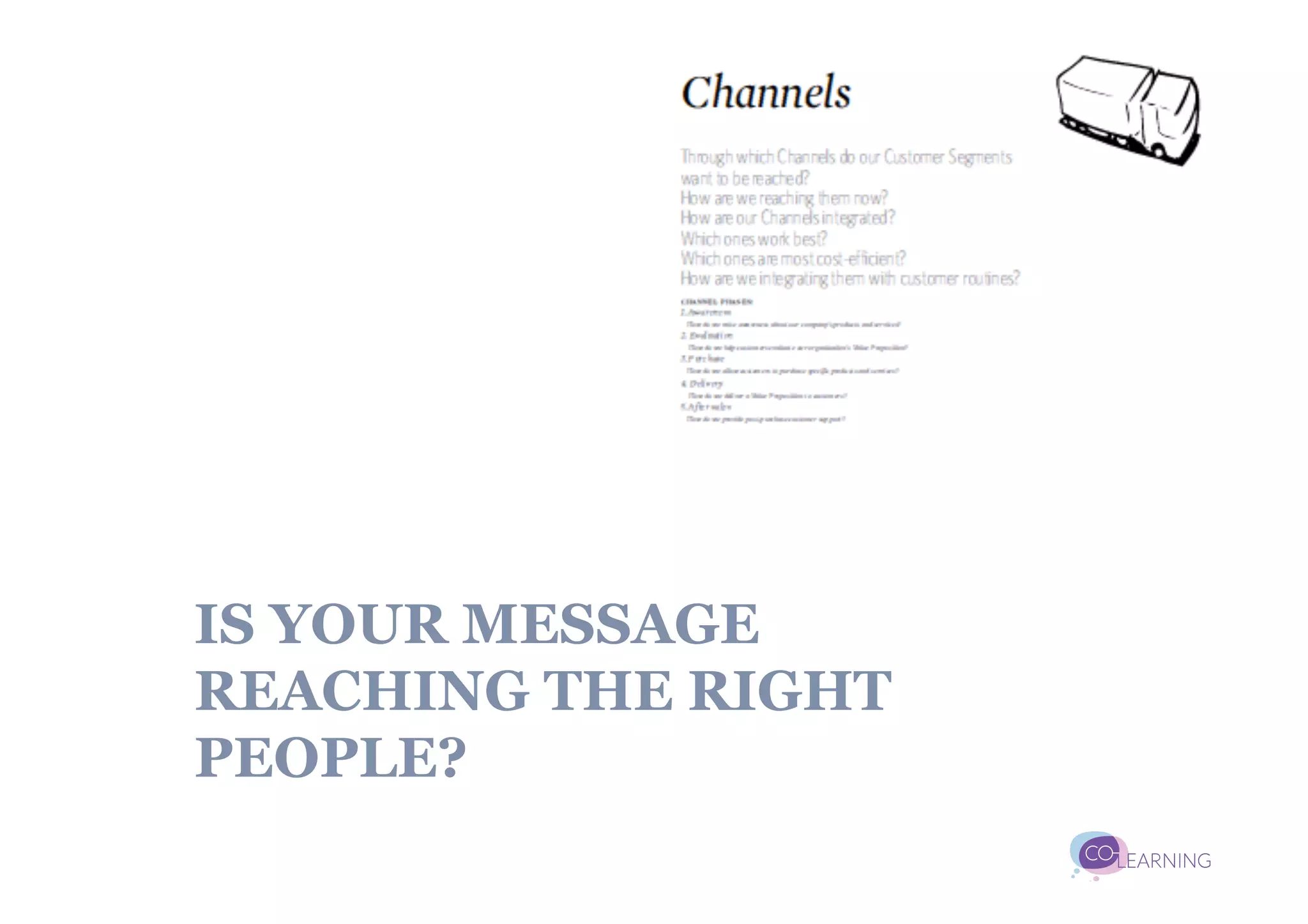 IS YOUR MESSAGE
REACHING THE RIGHT
PEOPLE?
 