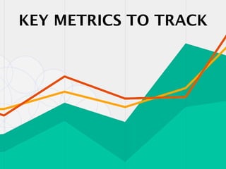 KEY METRICS TO TRACK!
 