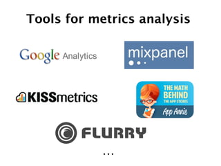 Tools for metrics analysis
…
 
