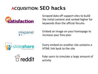 ACQUISITION: SEO hacks!
 