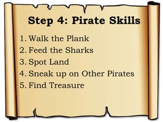 Pirate Training Presentation | PPT