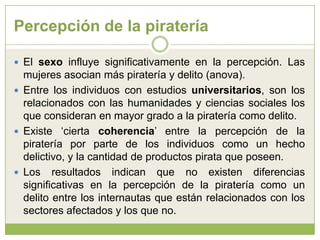 Ficha técnicaUNIVERSO DEL ESTUDIO:	Internautas españoles mayores de 16 años.MÉTODO DE MUESTREO:	Muestreo no probabilístico. Muestra por conveniencia y boladenieve.RECOGIDA DE INFORMACIÓN:	Plataforma web con base de datos MySQL que permite guardar automáticamente las respuestas.TAMAÑO DE LA MUESTRA:	1967 casosMARGEN DE ERROR: 	 2.2% asumiendo un nivel de confianza del 95% para la máxima dispersión de los resultados (p=q=0.5)FUENTES DE INFORMACIÓN:	Primarias (basada en comunicación): ENCUESTA	Secundarias: INVESTIGACIÓN DOCUMENTALFECHA DE REALIZACIÓN:	Noviembre 2009 – Febrero 2010