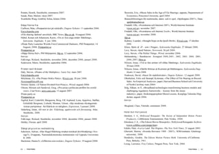 Pontén, Henrik, Stockholm, sommaren 2007.
Sunde, Peter, Malmö, våren 2007.
Svartholm Warg, Gottfrid, Solna, hösten 2006.
Släpp filerna fria
Carlbom, Mats, »Piratpartiet tror på valskräll«, Dagens Nyheter, 11 september 2006.
Encyclopedia.com
»File-sharing 'darknet' unveiled«, BBC News, Bbc.co.uk, 16 augusti 2006.
Habul, Kenan och Johansson, Karin, »Tre av fyra unga stöder fildelning«,
Sydsvenska Dagbladet, 8 juni 2006.
»Pirate Party Launches Worlds First Commercial Darknet«, PM Piratpartiet, 14
Augusti, 2006. Piratpartiet.se
Piratpartiet.se
»Släpp filerna fria!«, PM Miljöpartiet, Mp.se, 12 september 2006.
Intervju:
Falkvinge, Rickard, Stockholm, november 2006, december 2006, januari 2008.
Andersson, Marie, Stockholm, september 2006.
Piraten nach Brüssel
Daly, Steven, »Pirates of the Multiplex«, Vanity Fair, mars 2007.
Encyclopedia.com
Milchman, Eli, »The Pirates Hold a Party«, Wired.com, 20 juni 2006.
Nextstepp0litics09.org
Norton, Quinn, »A Nation Divided Over Piracy«, Wired, augusti 2006.
Olsson, Miriam och Sandoval, Greg, »Pro-piracy politician proffers his world-
view«, Cnet News, news.cnet.com, 13 augusti 2007.
Pirate-party.us
Piratpartiet.se
Sigfrid, Karl, Cederfelt, Margareta, Berg, Ulf, Asplund, Lena, Appelros, Staffan,
Grönfeldt Bergman, Lisbeth, Montan, Göran, »Sju moderata riksdagsmän
trotsar partipiskan: Att fildela är en rättighet«, Expressen, 3 januari 2008.
Söderberg, Johan, Allt mitt är ditt. Fildelning, upphovsrätt och försörjning, Atlas,
Stockholm, 2008.
Intervju:
Falkvinge, Rickard, Stockholm, november 2006, december 2006, januari 2008.
Hufsky, Florian, april 2008.
Stängt på g r u n d av nedladdning
Adermon, Adrian, »Har illegal fildelning orsakat minskad skivförsäljning i Sve-
rige?«, D-uppsats, Nationalekonomiska institutionen vid Uppsala Universitet,
ht 2006.
Backman, Hanna S, »Affärerna som rockar«, Dagens Nyheter, 19 augusti 2008
232 | PIRATERNA
Boorstin, Eric, »Music Sales in the Age of File Sharing«, uppsats, Departement of
Economics, Princeton University, april 2004.
Branschföreningen för multimedia, dator- och tv-spel, »Speltoppen 2007«, Data-
spelsbranschen.se.
Findahl, Olle, »Svenskarna och Internet 2007«, World Internet Institute
(www.wii.se), november 2007.
Findahl, Olle, »Svenskarna och Internet 2oo8«, World Internet Institute
(www.wii.se), november 2008.
Ifpi.se
Kahney, Leander, »Straight Dope on the Ipod's Birth«, Wired.com, 17 oktober
2006.
Kleen, Björn af, »P - som i Pengar«, Sydsvenska Dagbladet, 27 februari 2006.
Levy, Steven, »Ipod Nation«, Newsweek, 26 juli 2004.
Levy, Steven, »The Perfect Thing«, Wired, november 2006.
Mediamätning i Skandinavien: Årsrapport 2000,2001, 2002, 2003, 2004, 2005,
2006,2007, Mms.se.
Nilsson, Jonas, »Två av fem artister vill tillåta fildelning«, Sydsvenska Dagbladet,
30 mars 2008.
Nilsson, Jonas, »Därför förlorar så få artister på fildelningen«, Sydsvenska Dag-
bladet, 31 mars 2008.
Noaksson, David, »Succé för stadsfestivaler«, Dagens Nyheter, 12 augusti 2008.
Oberholzer, Felix och Strumpf, Koleman, »The Effect of File Sharing on Record
Sales: An Empirical Analysis«, paper, Harvard Business School och University
of North Carolina, mars 2004.
Selg, Håkan, m fl, »Broadband technologies transforming business models and
challenging regulatory frameworks - lessons from the music
industry«, paper, forskningsprojektet MusicLessons, Kungliga Tekniska Hög-
skolan, augusti 2006.
Intervju:
Skoglund, Claes, Värmdö, sommaren 2008.
Hotet m o t H o l l y w o o d
Aberdeen, J. A., Hollywood Renegades: The Society of Independent Motion Picture
Producers, Cobblestone Entertainment, Palo Verdes, 2000.
Aberdeen, J. A., »The Edison Movie Monopoly«, Hollywood Renegades Archive
(www.cobbles.com/simpp.htm).
Edidin, Peter, »La-La Land: The Origins«, The New York Times, 21 augusti 2005.
Ghersetti, Marina, »Svenska Biovanor 1988 - 2007«, SOM-institutet, Göteborgs
universitet, 2008.
Hendricks, Gordon, The Edison Motion Picture Myth, University of California
Press, Berkeley, 1961.
Lessig, Lawrence, Free Culture, Penguin Press, New York, 2004.
PIRATERNA | 233
 