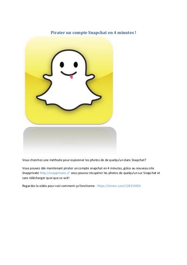 Le Hack Snapchat - Snapscore