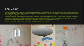 9
Depending on your current need the format is possible to use in a number of scenarios.
•  Do the team understand what they are meant or want to achive? -> Vision.
•  Do they need to formulate why they exist? -> Mission.
•  Do they need to visualize what they have achieved? –> The gold coffin.
•  Do they need to map their strengths and weaknesses? -> Anchors, Winds and Reefs.
•  Do they need to improve on their way of working together? -> Team Charter.
•  Do they need to define or understand or set milestones? -> Find the Ships.
•  Do they need to get a sense of external expectations? -> What do the chief want?
•  Do they need to formulate improvements and activities they need to do? -> Improvement backlog or Activties,
Organization, Attitude
You do not need to do them all!
You can do them in the order that fits you!
Go with the metaphor – Improvise!
What do you as a facilitator want to achive?
 