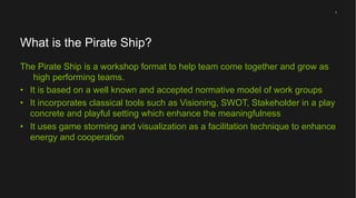 Pirateship - growing a great crew: workshop facilitation guide