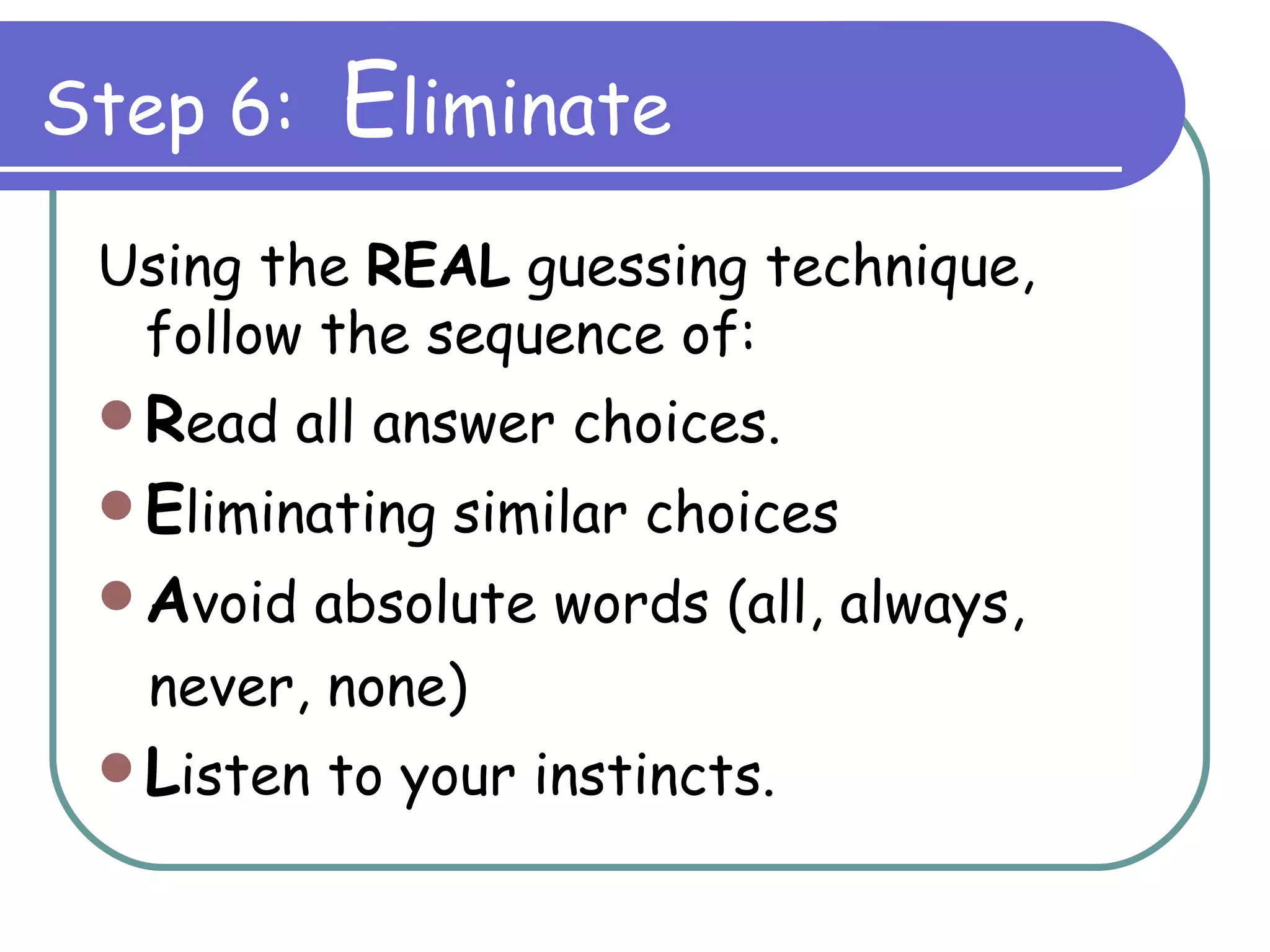 Pirates test taking strategies | PPT