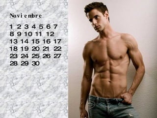 Noviembre 1 2 3 4 5 6 7 8 9 10 11 12 13 14 15 16 17 18 19 20 21 22 23 24 25 26 27 28 29 30 