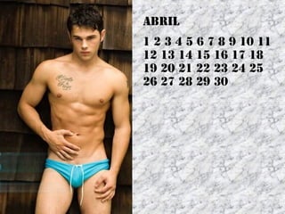 Abril
1 2 3 4 5 6 7 8 9 10 11
12 13 14 15 16 17 18
19 20 21 22 23 24 25
26 27 28 29 30
 