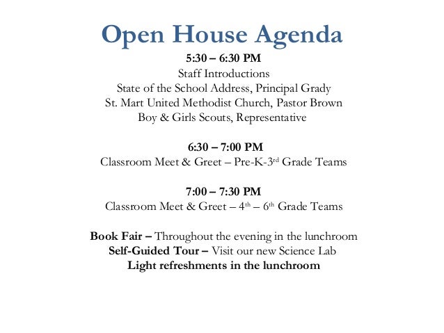 Pirie Open House 2015