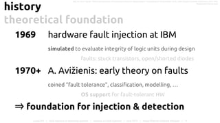 fault injection in operating systems | PDF