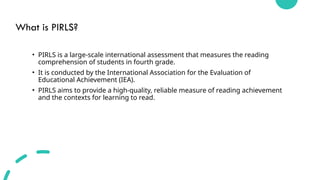 Comprehensive Overview of PIRLS: International Reading Literacy ...