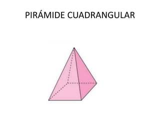 PIRÁMIDE CUADRANGULAR
 