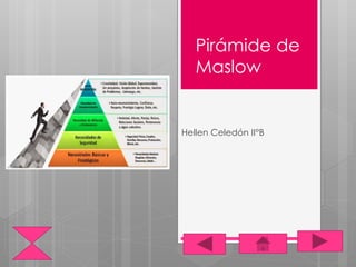 Pirámide de
Maslow
Hellen Celedón II°B
 