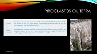 PIROCLASTOS OU TEFRA
Correia 2015
3
 