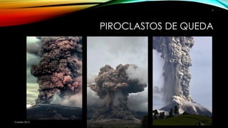PIROCLASTOS DE QUEDA
Correia 2015
7
 