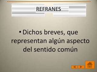 Piropos, dichos y refranes | PPTX