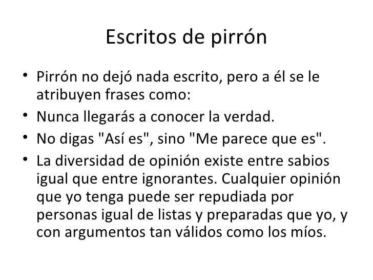 PirróN De Elis