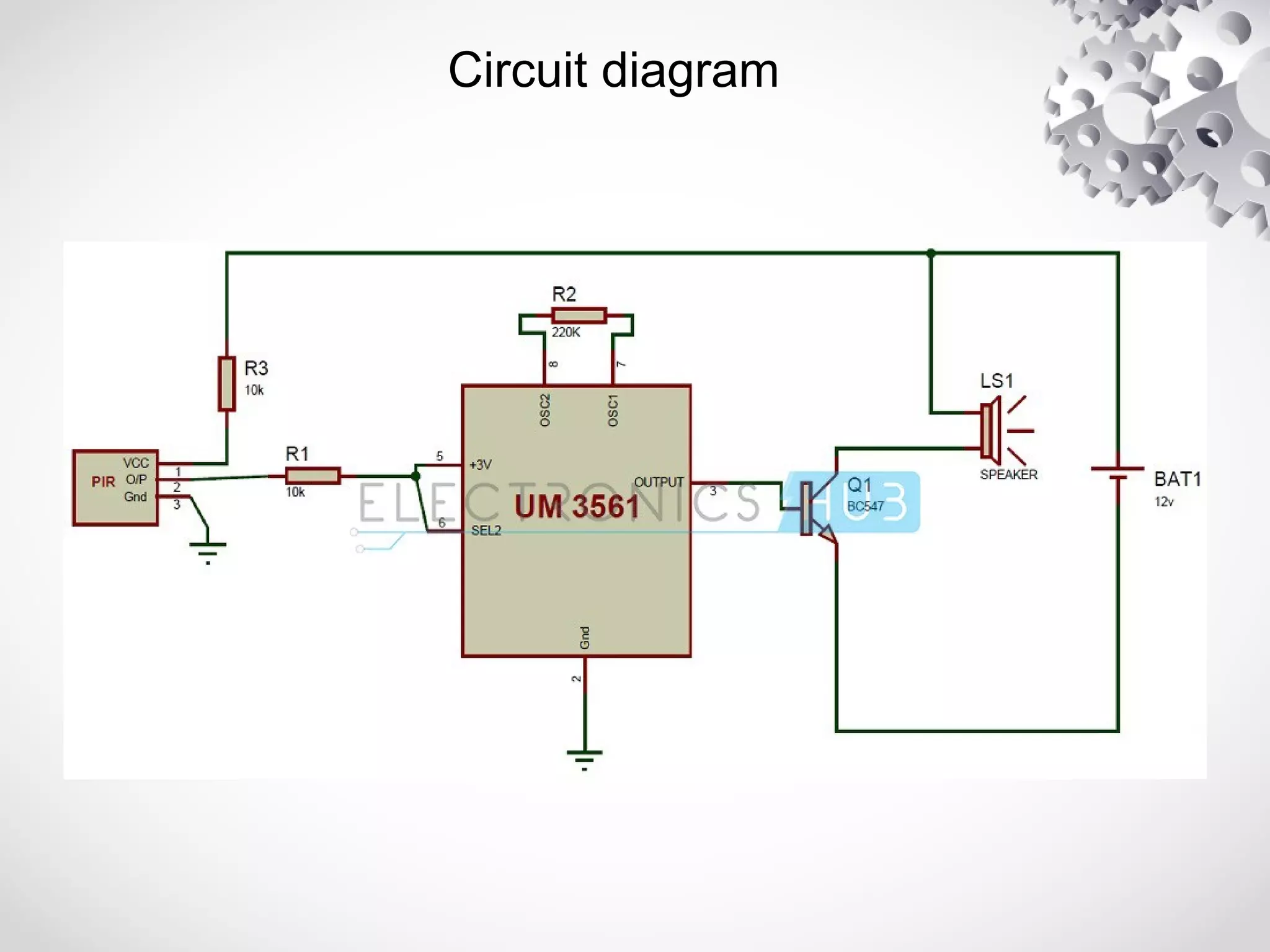 Circuit diagram 
 