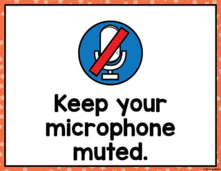 Our Online Class Rules