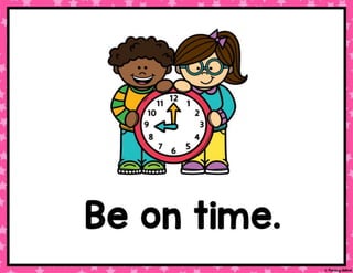 Our Online Class Rules