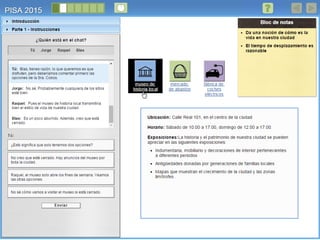 Pisa 2015 Resolución de Problemas en Grupo