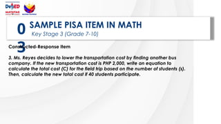 Pisa Sample Calculation englPISA-Items-Structure-and-Sample.pptx